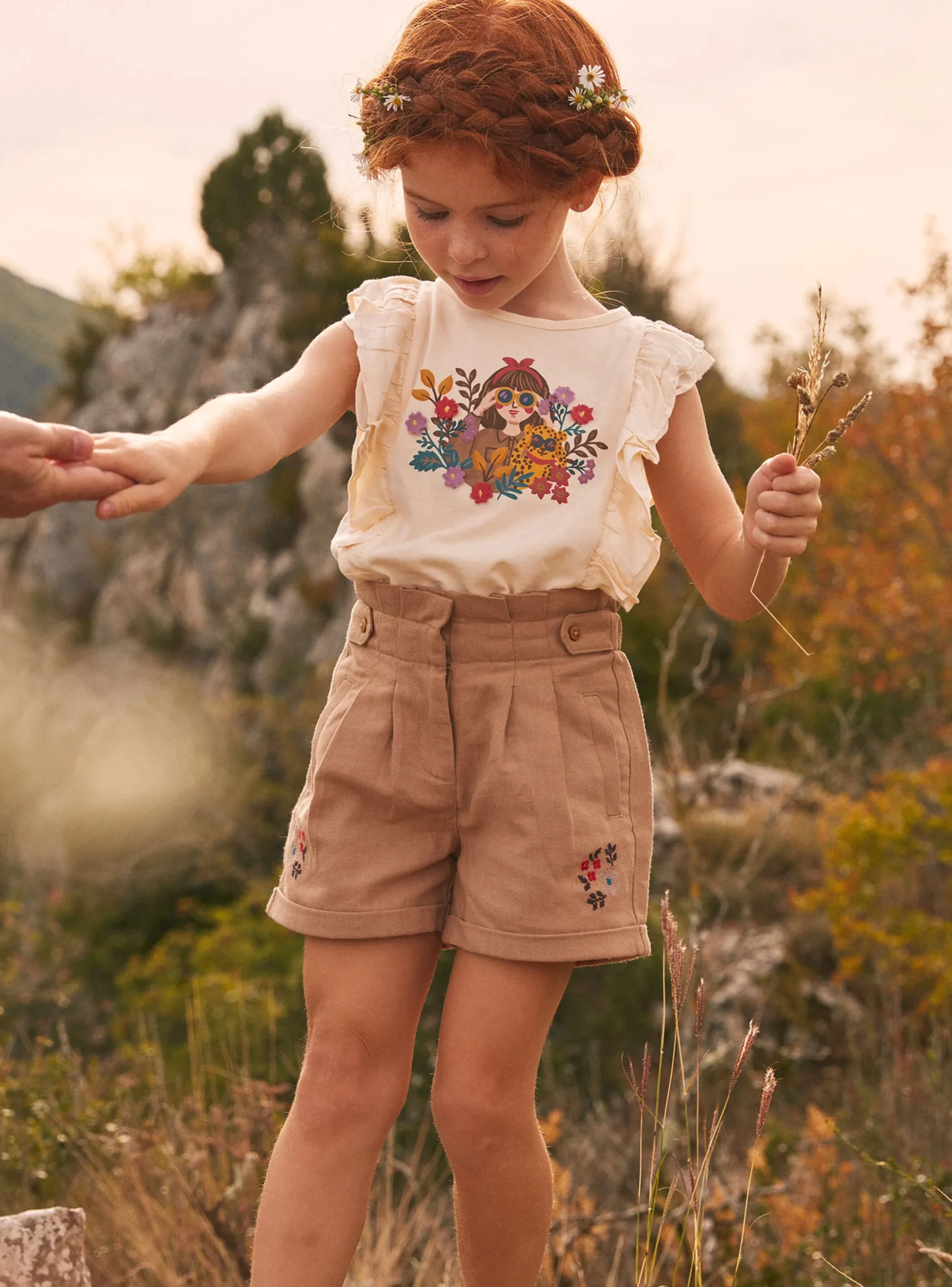 Skirt, Shorts-Sergent Major Light brown SHORTS