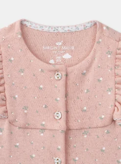 Pajamas & Rompers | Pajamas & Rompers-Sergent Major Light coral BABYGROW