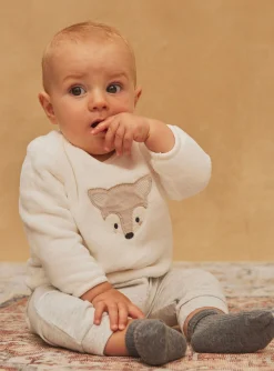 Suits And Ensembles-Sergent Major Light gray top, pajama bottoms and socks