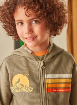Knitwear, Sweater, Cardigan-Sergent Major Light green KIDS CARDIGAN