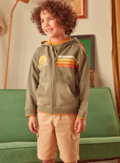 Knitwear, Sweater, Cardigan-Sergent Major Light green KIDS CARDIGAN