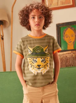 T-shirt, Polo Shirt-Sergent Major Light green TEE SHIRT SS