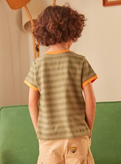 T-shirt, Polo Shirt-Sergent Major Light green TEE SHIRT SS