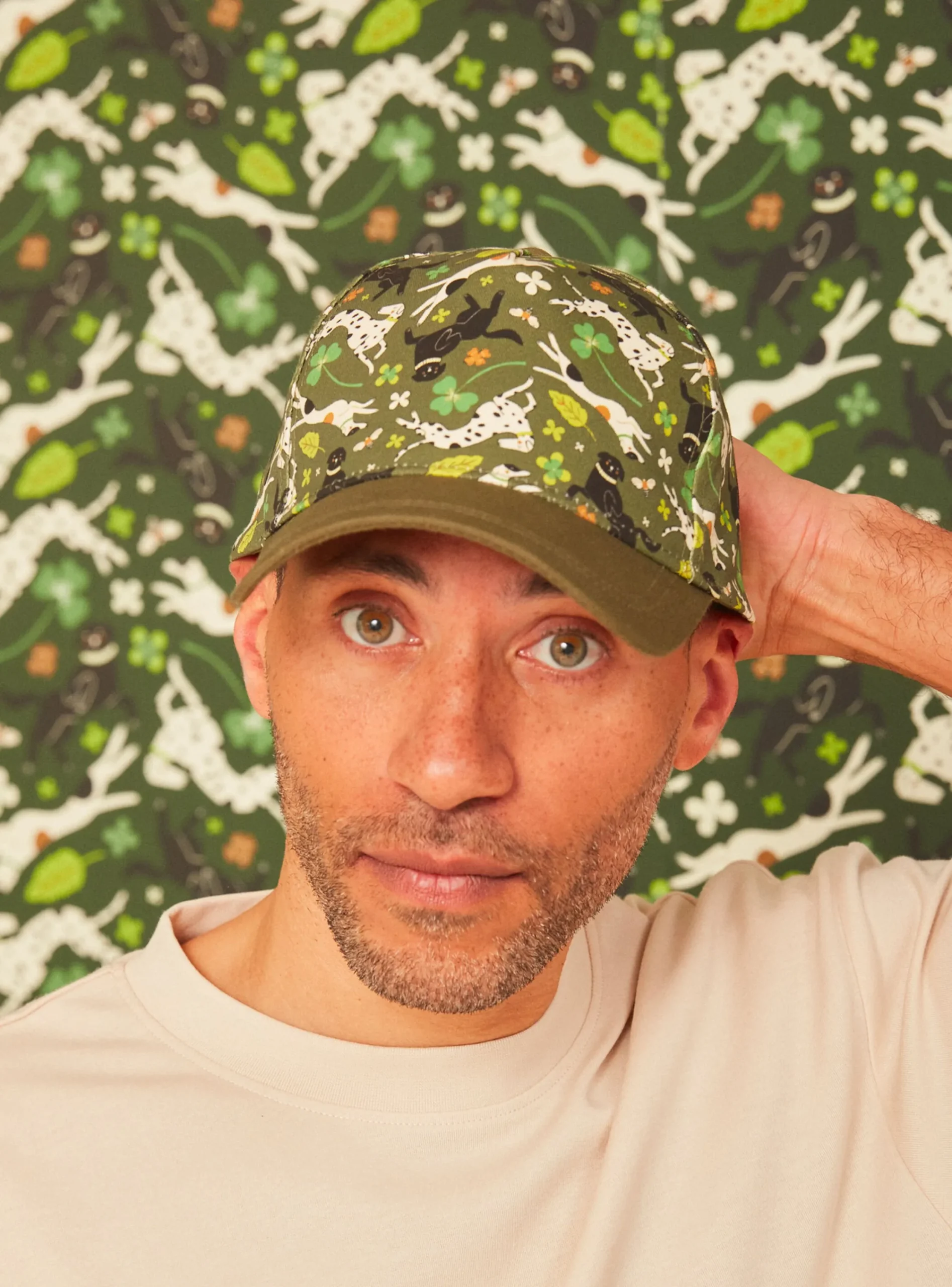 Hats-Sergent Major Light Kaki HAT