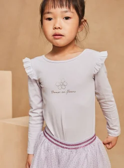 Sweatpants-Sergent Major Lilac long-sleeved bodysuit