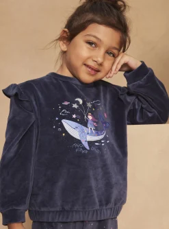 Pajamas-Sergent Major Midnight blue pyjama top and bottoms
