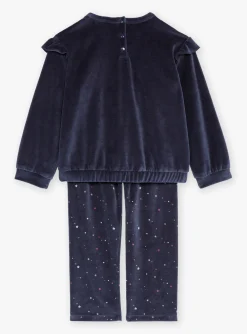 Pajamas-Sergent Major Midnight blue pyjama top and bottoms