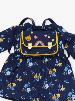 Toys & Softies-Sergent Major Mon Adorable Poup&eacute;e doll set, dress, tights and backpack