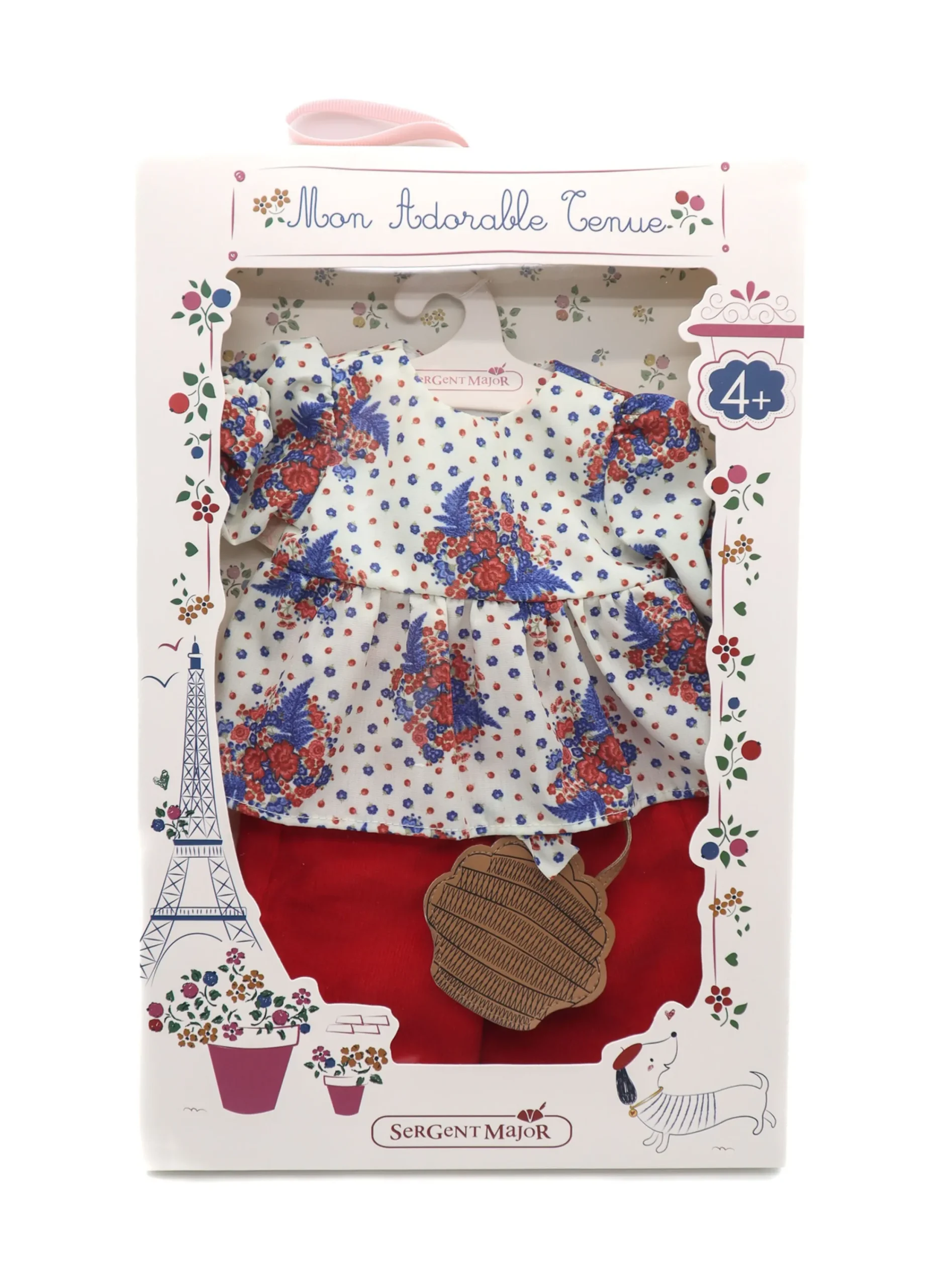 Toys & Softies-Sergent Major Multicolor DOLL CLOTHES (POP)