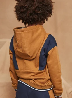 Sweatpants-Sergent Major Navy and brown hoodie