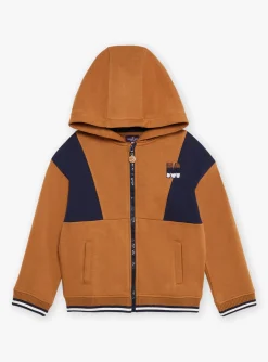 Sweatpants-Sergent Major Navy and brown hoodie