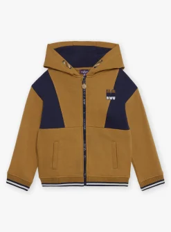 Sweatpants-Sergent Major Navy and brown hoodie