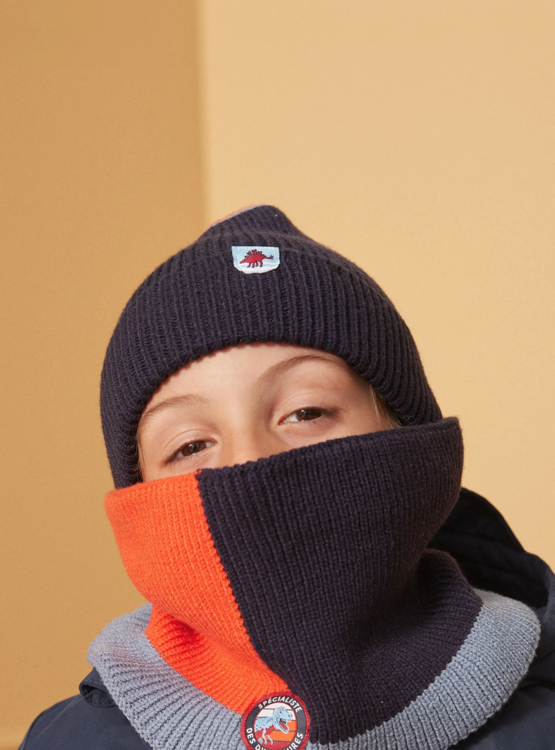 Beany, Scarf & Gloves-Sergent Major Navy BEANY