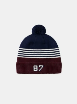 Beany, Scarf & Gloves-Sergent Major Navy BEANY