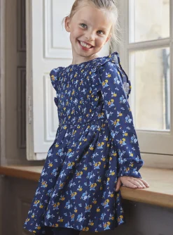 Dress-Sergent Major Navy blue dress with floral print