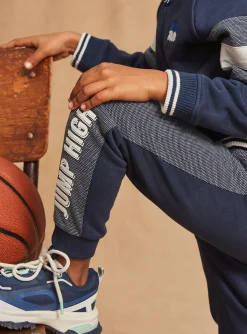 Sweatpants-Sergent Major Navy blue jogging suit