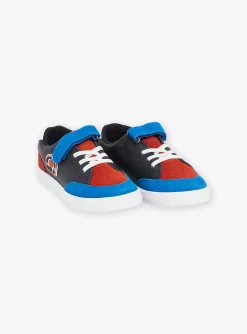 Shoes-Sergent Major Navy blue leather sneakers