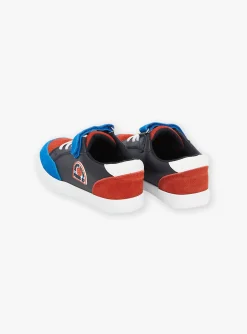 Shoes-Sergent Major Navy blue leather sneakers