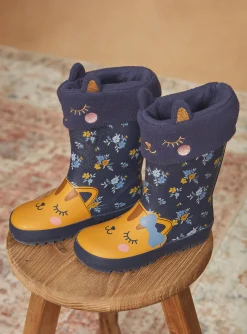 Shoes-Sergent Major Navy blue rain socks and boots