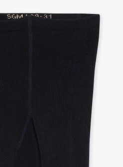 Underwear, Socks, Tights-Sergent Major Navy blue tights in jersey