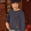 Knitwear, Sweater, Cardigan-Sergent Major Navy CARDIGAN