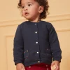 Knitwear, Sweater, Cardigan | Knitwear, Sweater, Cardigan-Sergent Major Navy CARDIGAN