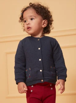 Knitwear, Sweater, Cardigan | Knitwear, Sweater, Cardigan-Sergent Major Navy CARDIGAN