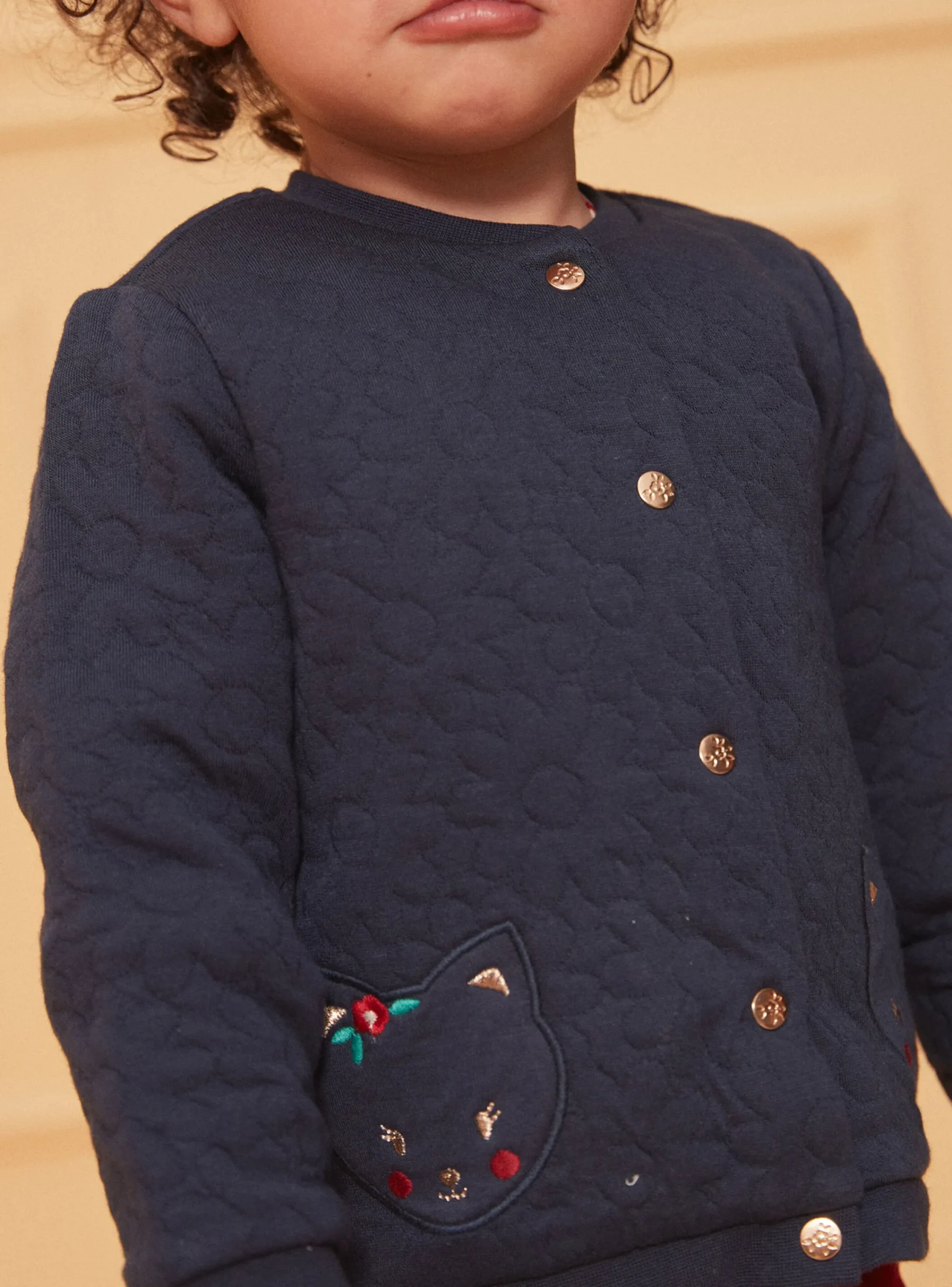 Knitwear, Sweater, Cardigan | Knitwear, Sweater, Cardigan-Sergent Major Navy CARDIGAN