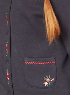 Knitwear, Sweater, Cardigan-Sergent Major Navy CARDIGAN