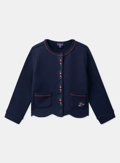 Knitwear, Sweater, Cardigan-Sergent Major Navy CARDIGAN