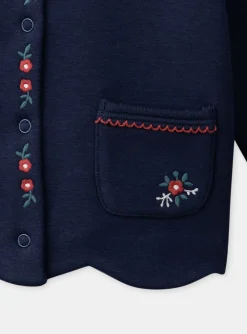 Knitwear, Sweater, Cardigan-Sergent Major Navy CARDIGAN