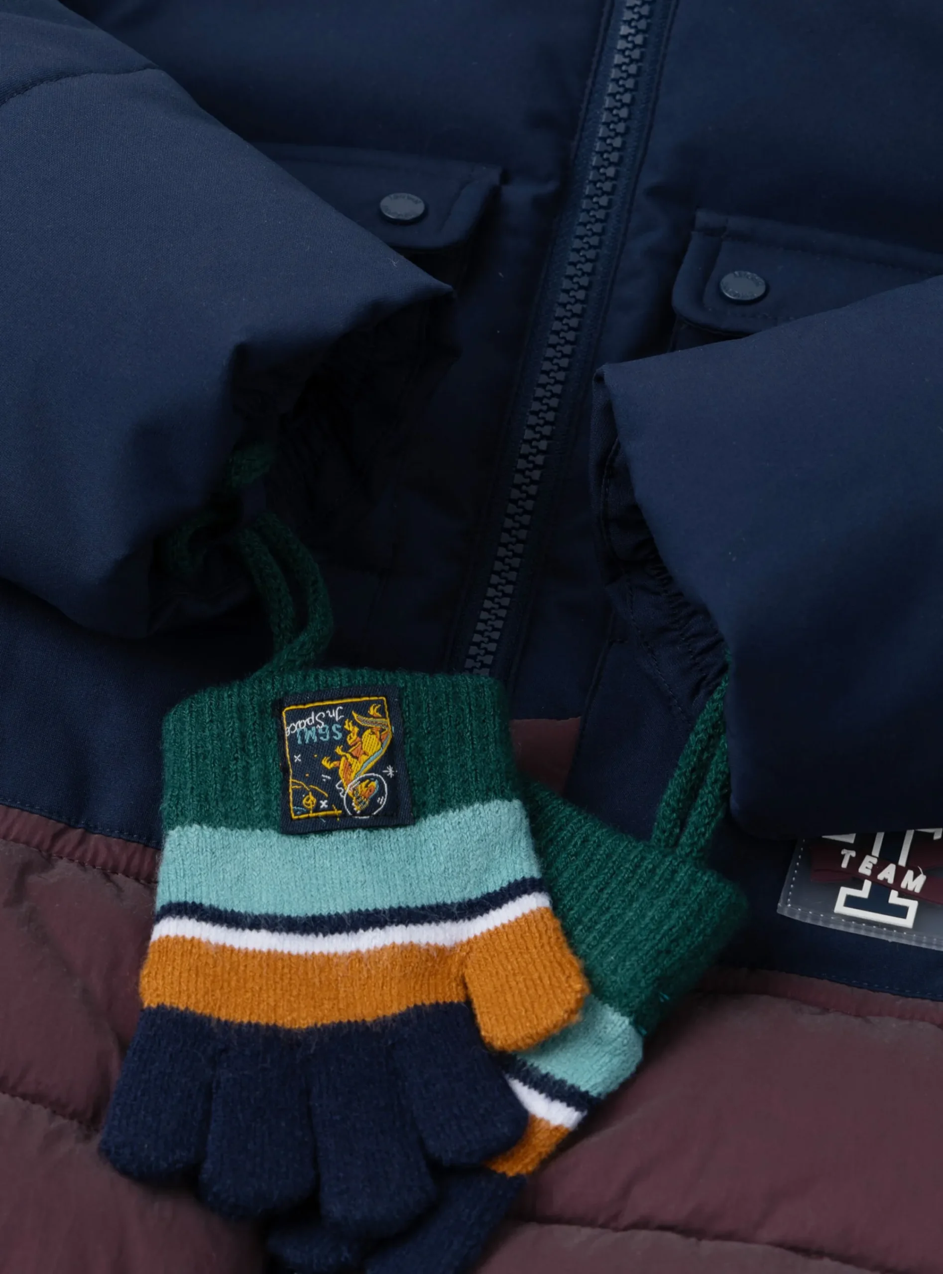 Coat, Parka, Jacket-Sergent Major Navy DOWN JACKET