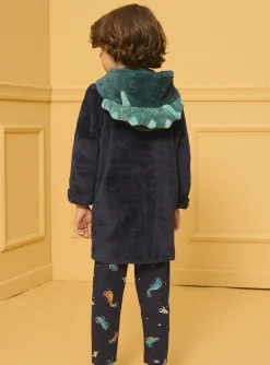 Pajamas-Sergent Major Navy DRESSING GOWN