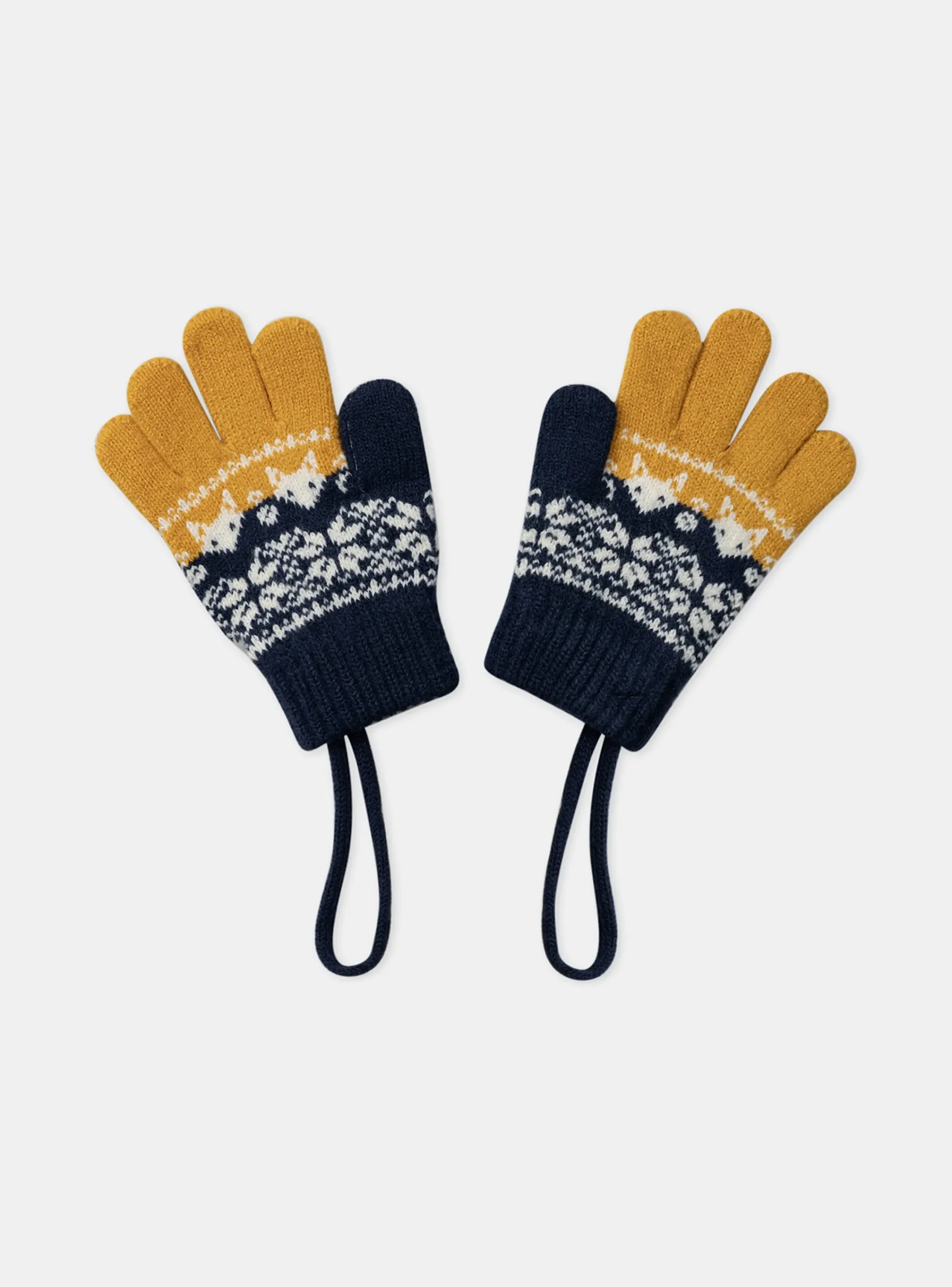 Beany, Scarf & Gloves-Sergent Major Navy GLOVES & MITTENS