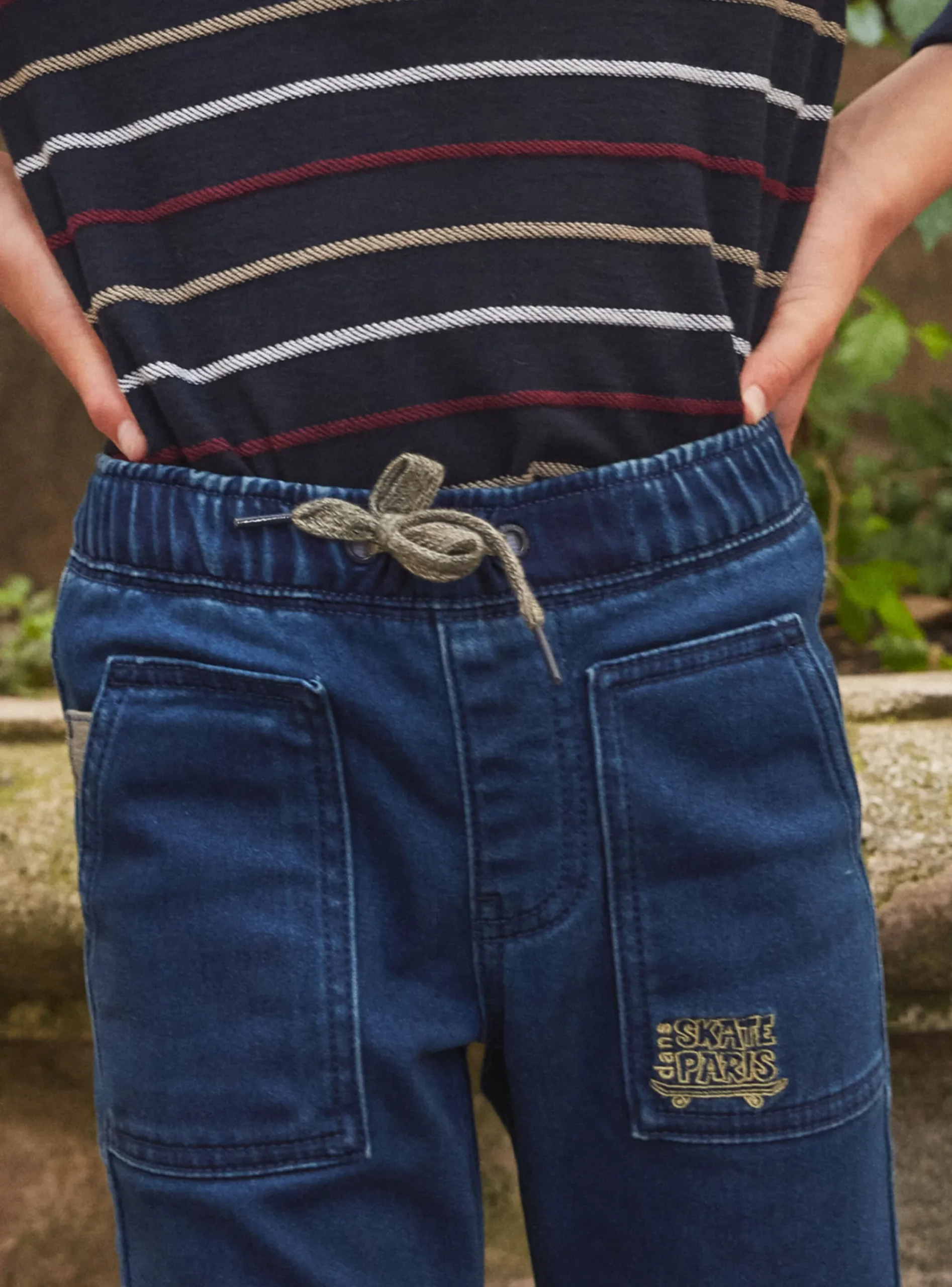 Trousers, Jeans-Sergent Major Navy JEANS