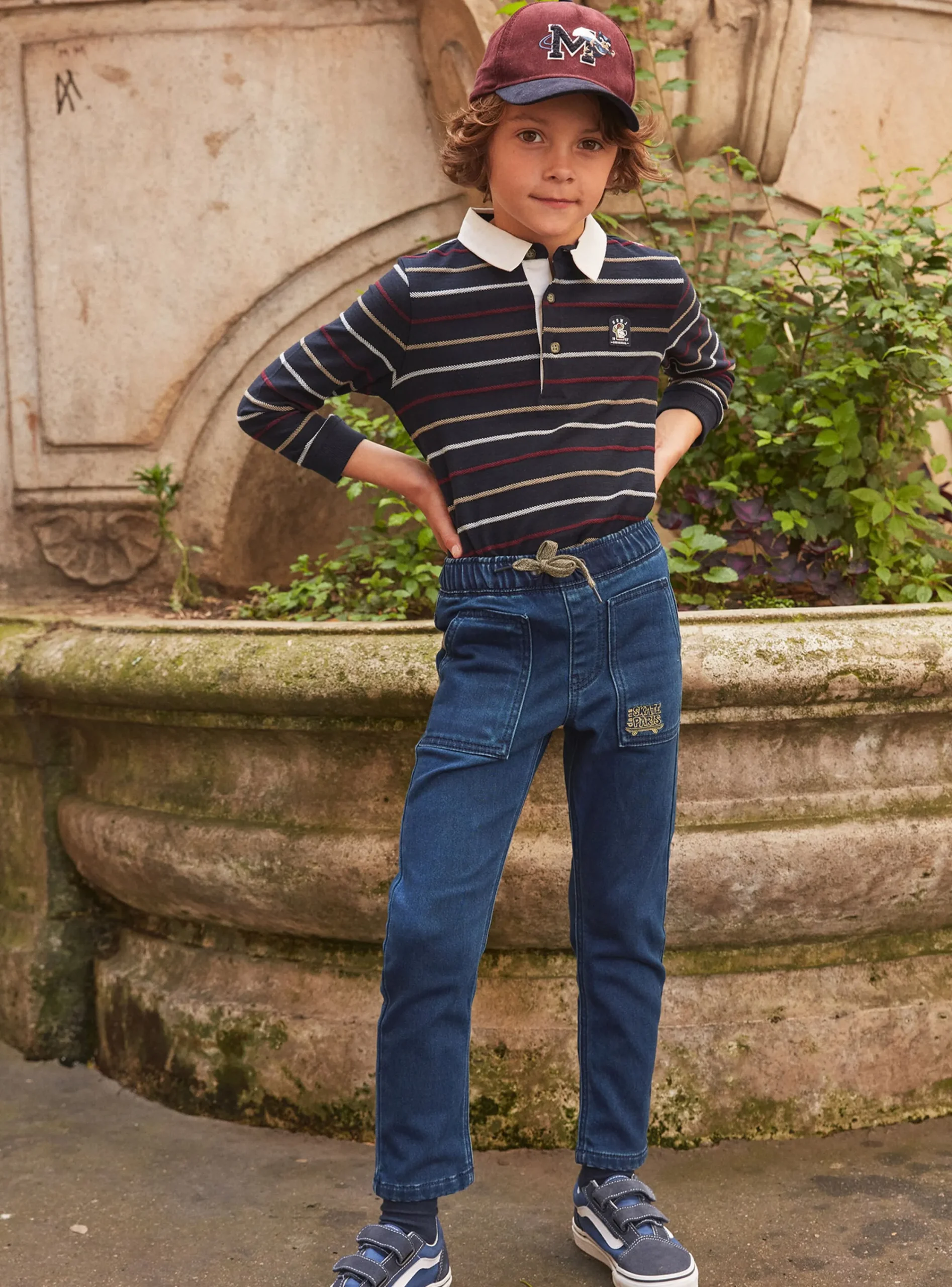 Trousers, Jeans-Sergent Major Navy JEANS