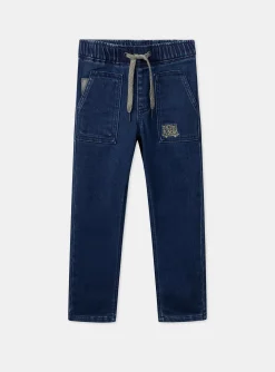 Trousers, Jeans-Sergent Major Navy JEANS