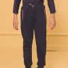 Sweatpants-Sergent Major Navy JOGGING PANTS