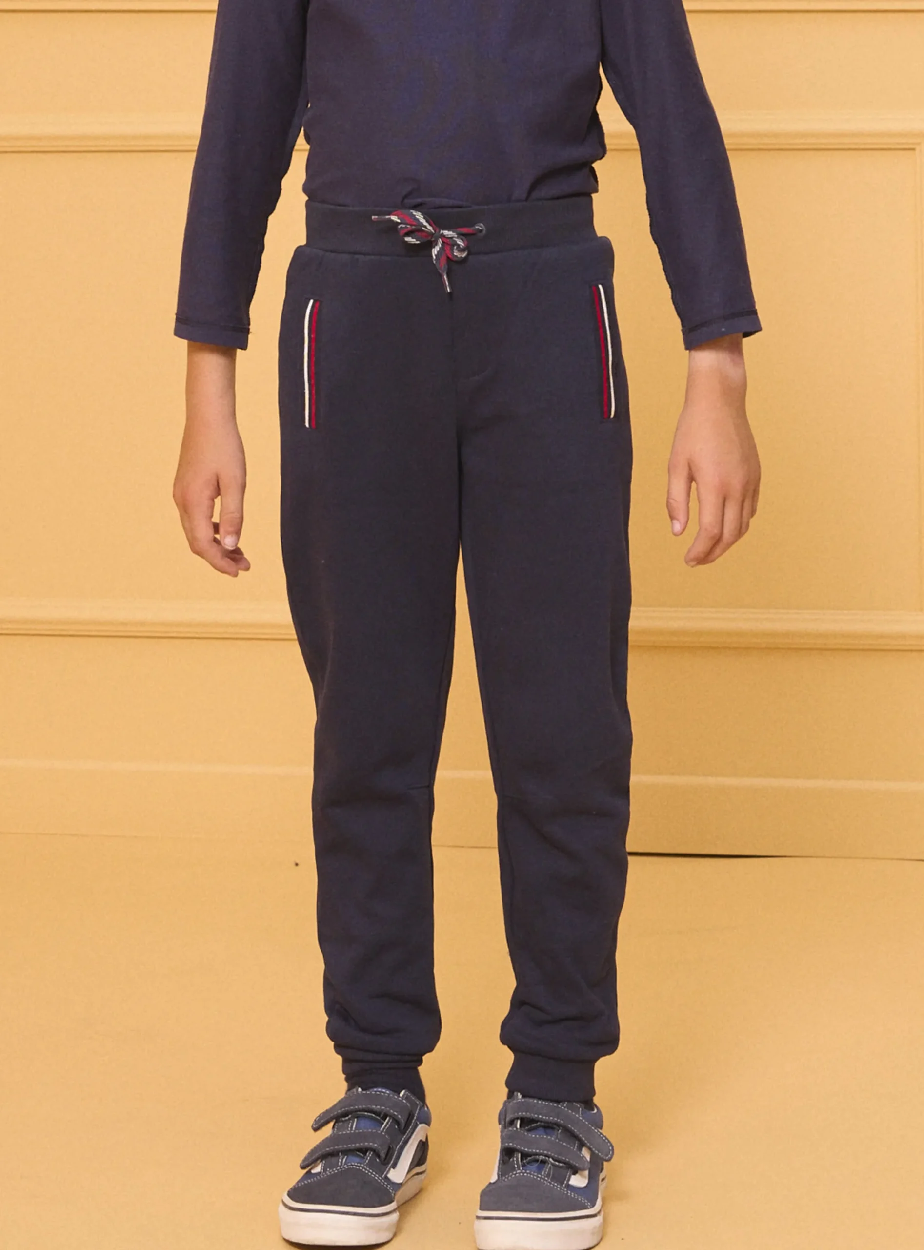 Sweatpants-Sergent Major Navy JOGGING PANTS