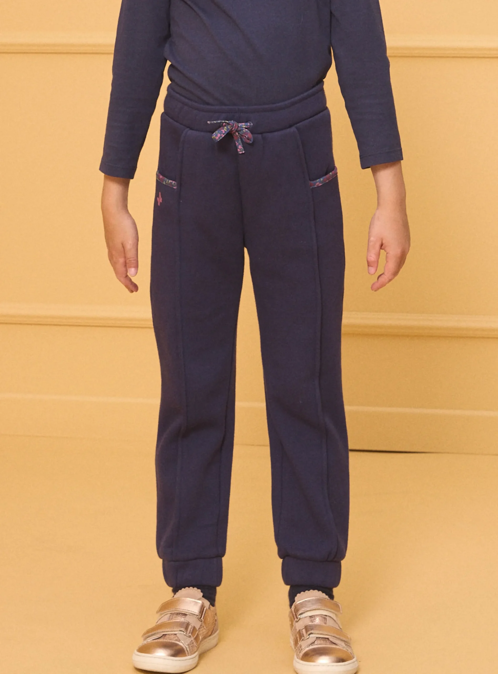 Sweatpants-Sergent Major Navy JOGGING PANTS