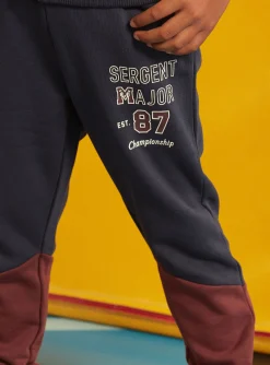 Sweatpants-Sergent Major Navy JOGGING PANTS