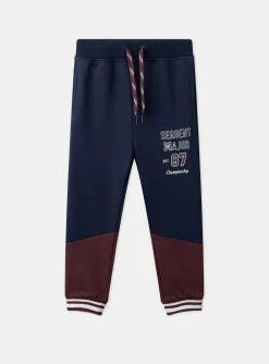 Sweatpants-Sergent Major Navy JOGGING PANTS