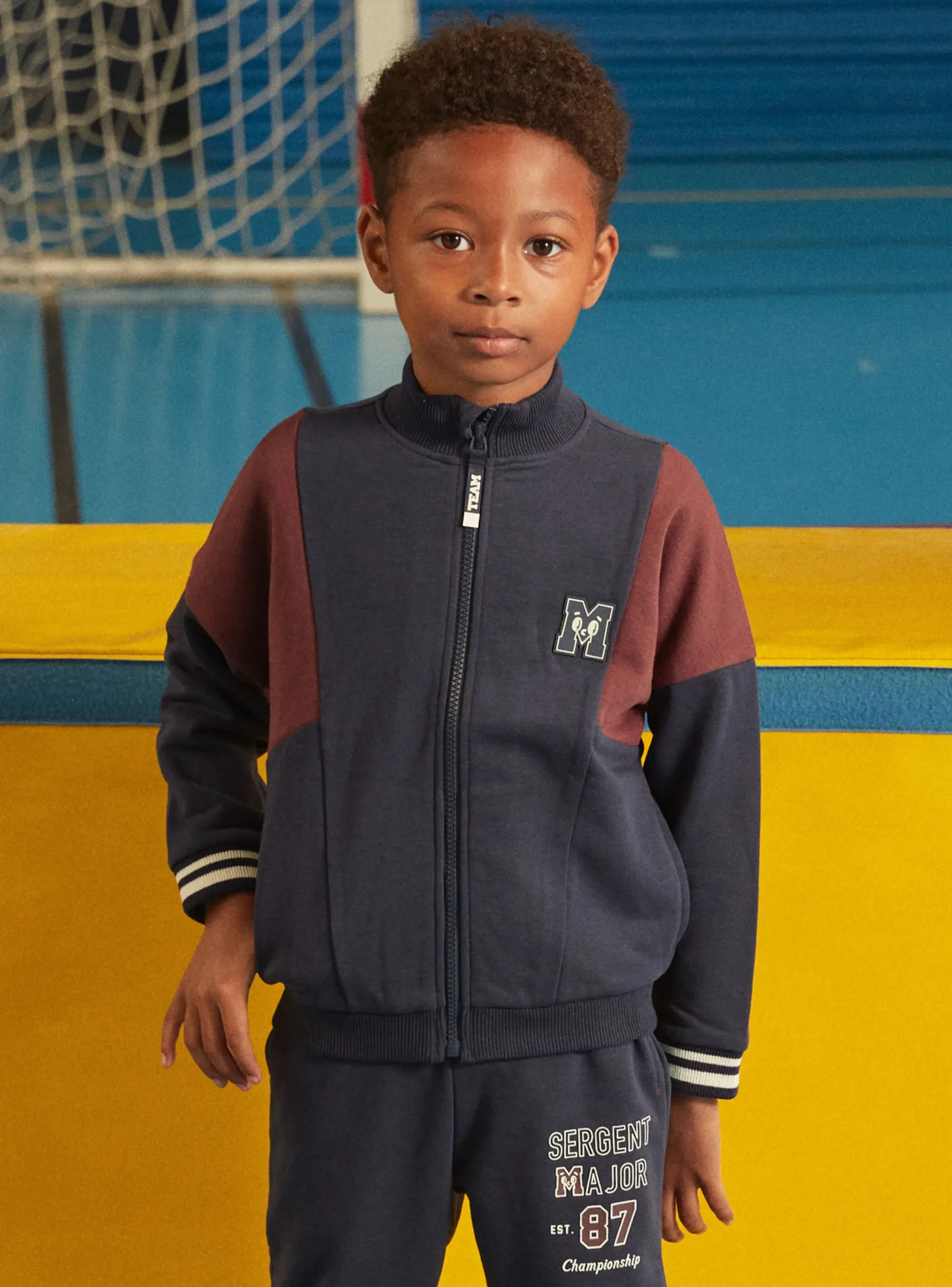 Sweatpants-Sergent Major Navy JOGGING TOP