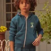 Knitwear, Sweater, Cardigan-Sergent Major Navy KIDS CARDIGAN