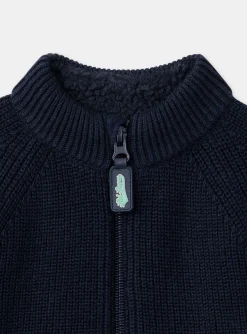 Knitwear, Sweater, Cardigan-Sergent Major Navy KIDS CARDIGAN