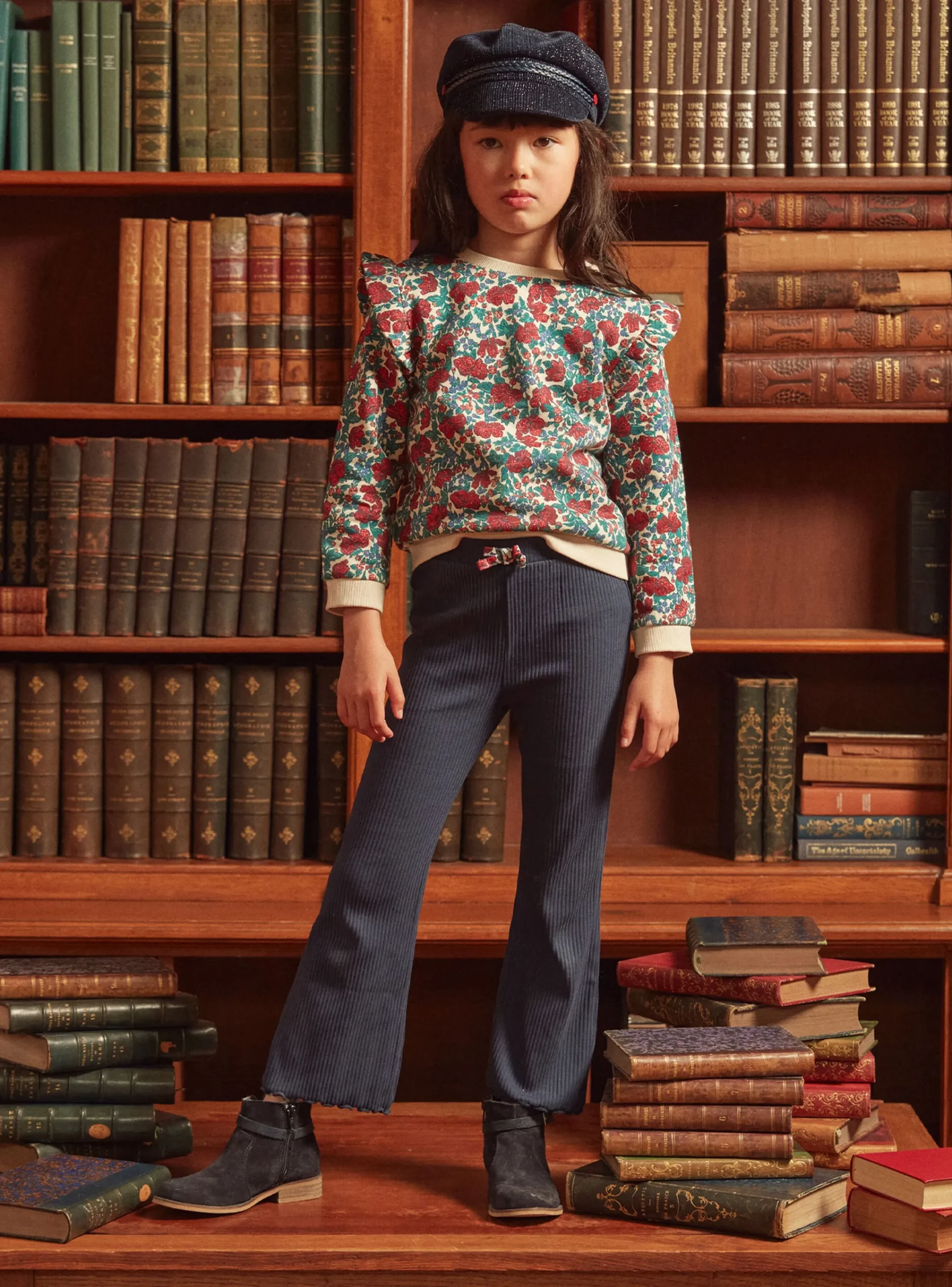 Trousers, Jeans And Legging-Sergent Major Navy LEGGINGS (bottom)