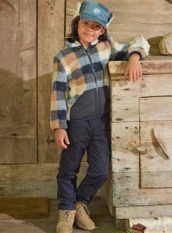 Knitwear, Sweater, Cardigan-Sergent Major Navy POLAR KIDS CARDIGAN