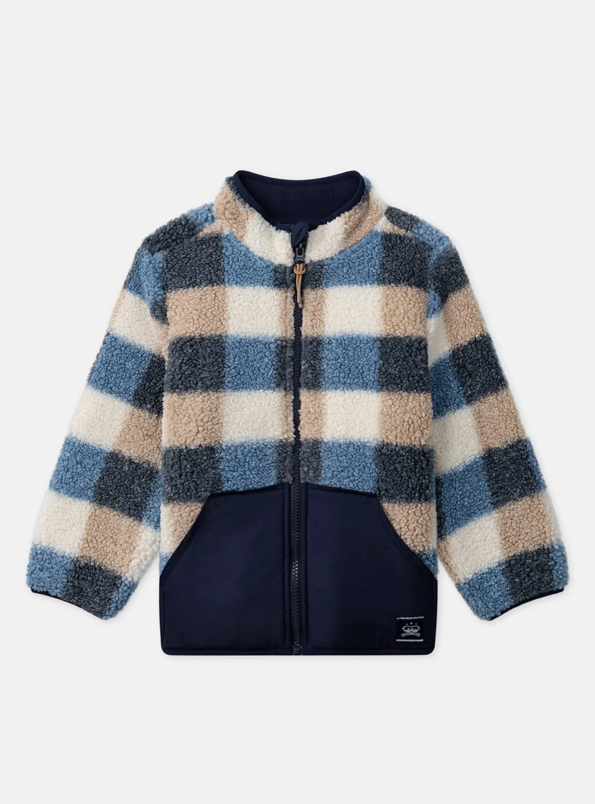 Knitwear, Sweater, Cardigan-Sergent Major Navy POLAR KIDS CARDIGAN