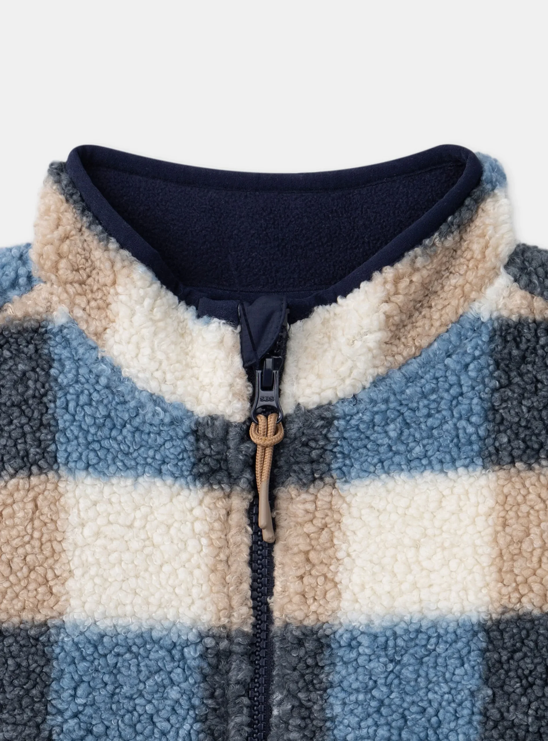 Knitwear, Sweater, Cardigan-Sergent Major Navy POLAR KIDS CARDIGAN