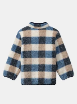 Knitwear, Sweater, Cardigan-Sergent Major Navy POLAR KIDS CARDIGAN